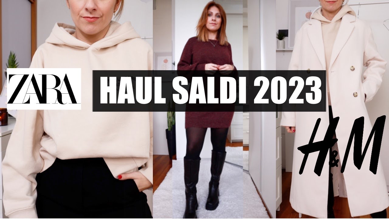 TRY ON HAUL SALDI INVERNALI 2023 H&M ZARA - Un successo o una delusione ...
