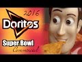 Doritos 2024 NFL Super Bowl 58 LVIII Parody Toy Story - Woody,  Buzz Lightyear Batman Sharing Snacks