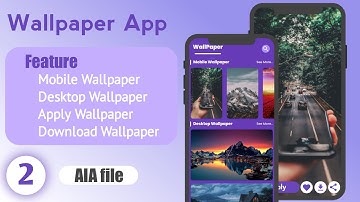 How To Make Wallpaper App in Kodular Kodular Tutorial  free AIA file Tutorial no:2
