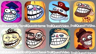 Troll Quest Internet,Troll Quest Video Meme,Troll Quest TV,Troll Unlucky,Troll Silly Test,Troll Meme