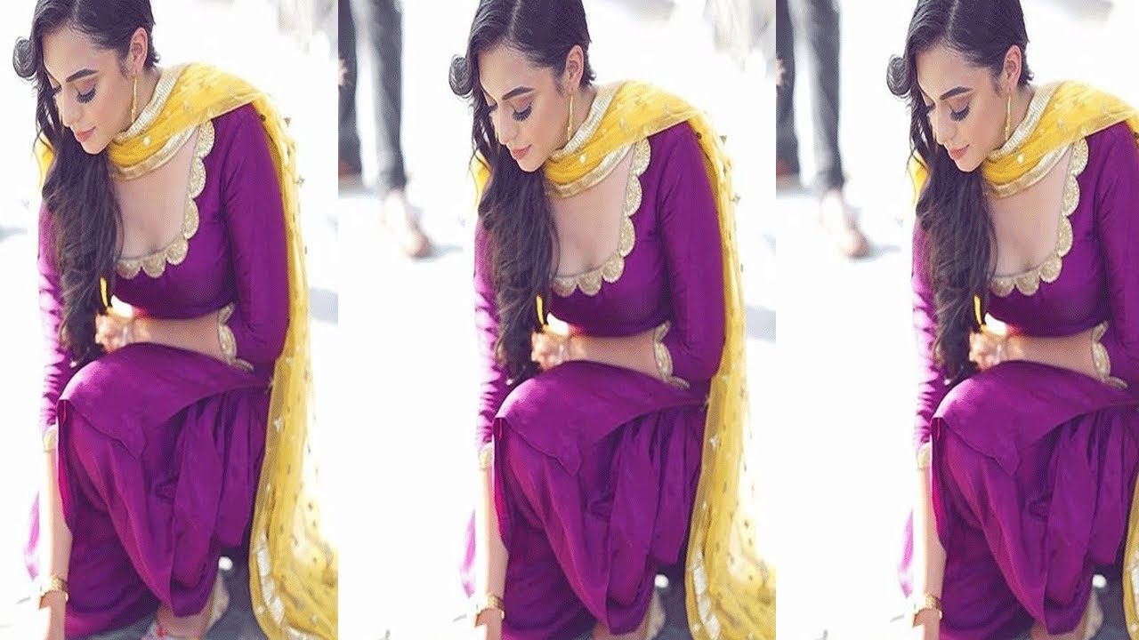 Buy Purple Georgette All-Over Sequin Embroidered Suit Set with Dupatta  Online at Soch USA & Worldwide