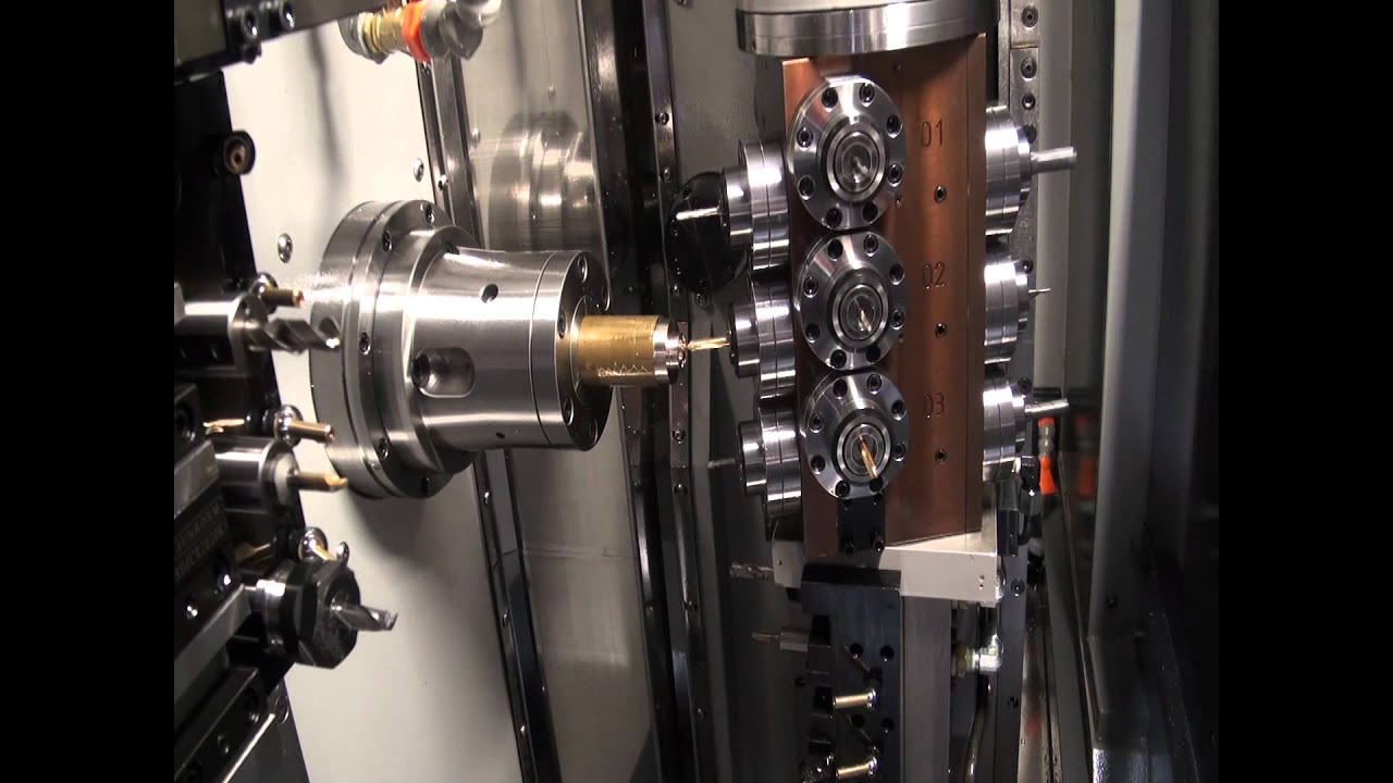 CNC Turn Mill Centers with double "Y" Axis -- Expand Machinery - YouTube