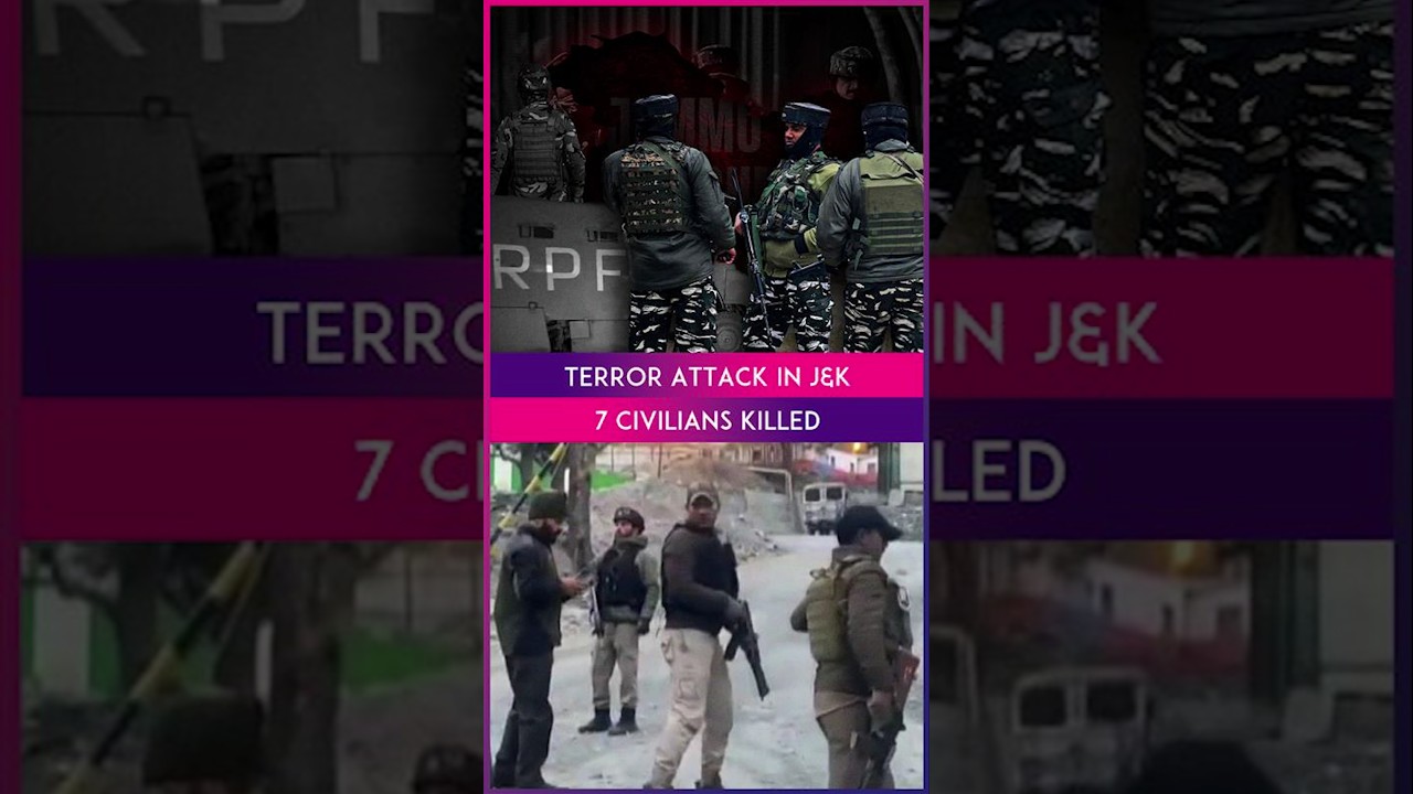 J&K: Terrorists Kill 7 Civilians In Ganderbal, Security Forces Launch Cordon & Search Operation