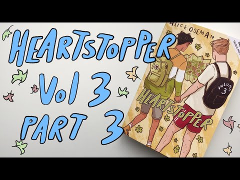 ASMR | Reading HEARTSTOPPER Volume 3! ♡ Close whispers | Bedtime Stories for Sleep | Paper Tracing
