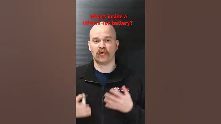 Inside a Lithium-Ion Battery #shorts #firefighter #fire #lithiumionbatteries #firetraining