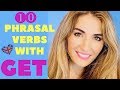 Learn GET PHRASAL VERBS : Top 10 Phrasal Verbs with Get #getphrasalverbs