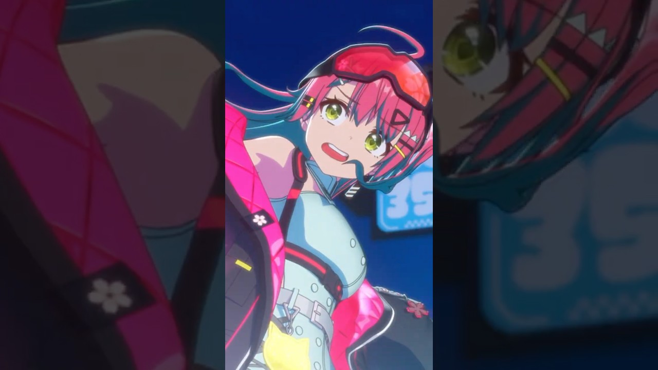 転調シーンかっこよすぎるアニメMV💥#ファッションビート #さくらみこ #ホロライブ #vtuber #shorts