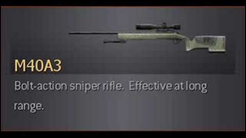 COD4 top10 weapons