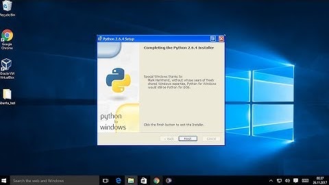 How to Install Python 3.6 on Windows 10
