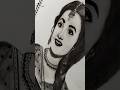 madhubala Sketch #madhubala #youtubeshorts #potrait