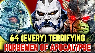 64 (Every) Terrifying Horsemen Of Apocalypse - Explored - Mega Video