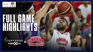 CONVERGE vs GINEBRA | FULL GAME HIGHLIGHTS | PBA SEASON 48 PHILIPPINE CUP | APRIL 27, 2024 screenshot 4