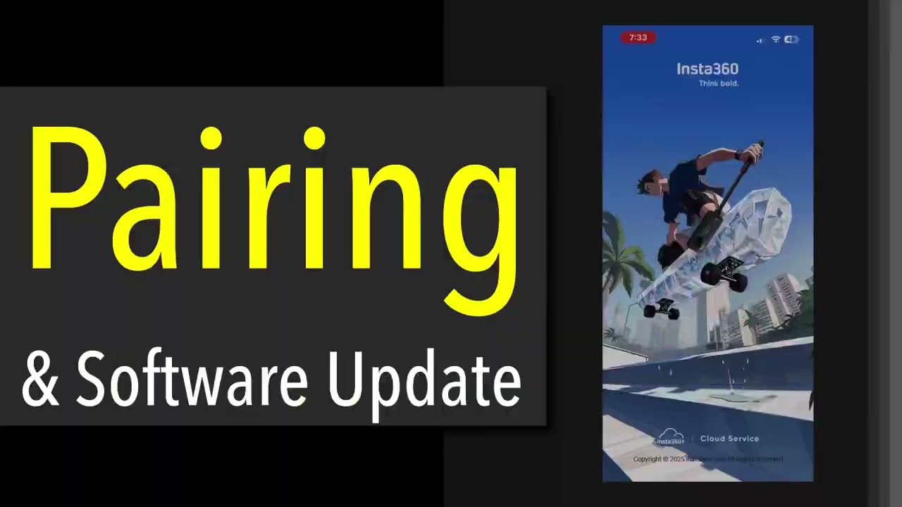 ASMR Insta360 Go Ultra Setup | Silent App Install, Firmware Update & Demo Mode 