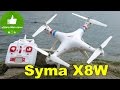 ✔ Syma X8W - Обзор, балансировка винтов. Квадрокоптер с WiFi камерой.  Banggood