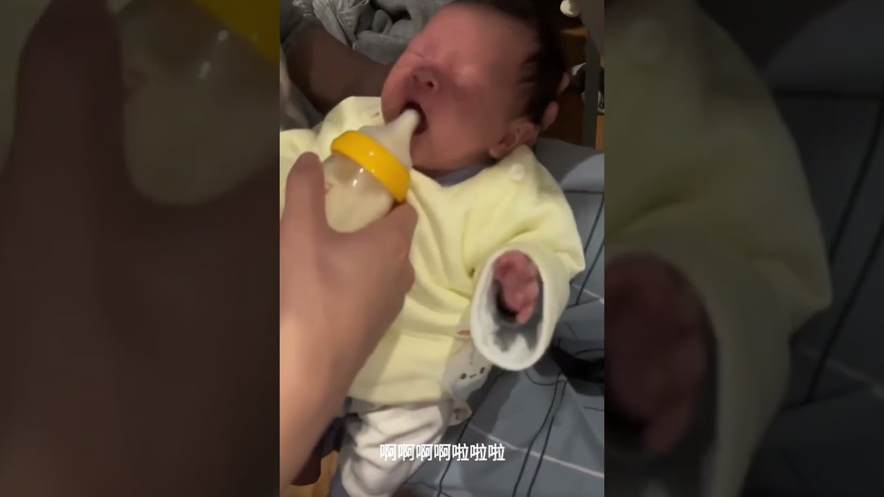 Hungry Babies Finally Got Milk Baby Cute Hungrybaby Millionviews Breastfeeding