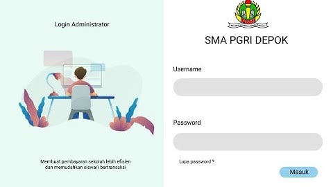 Demo Aplikasi Pembayaran Administrasi SPP di SMA PGRI DEPOK Berbasis Desktop