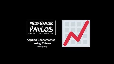 How to Find the Order of a Var Model in Eviews (EN & GR Description)