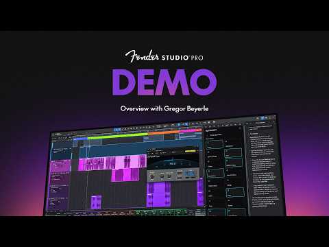 Try Fender Studio Pro Free for 30 Days! | Fender Studio