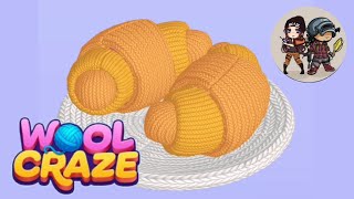 Wool Craze Puzzle level 117 Croissant | Mobile Gameplay Walkthrough |