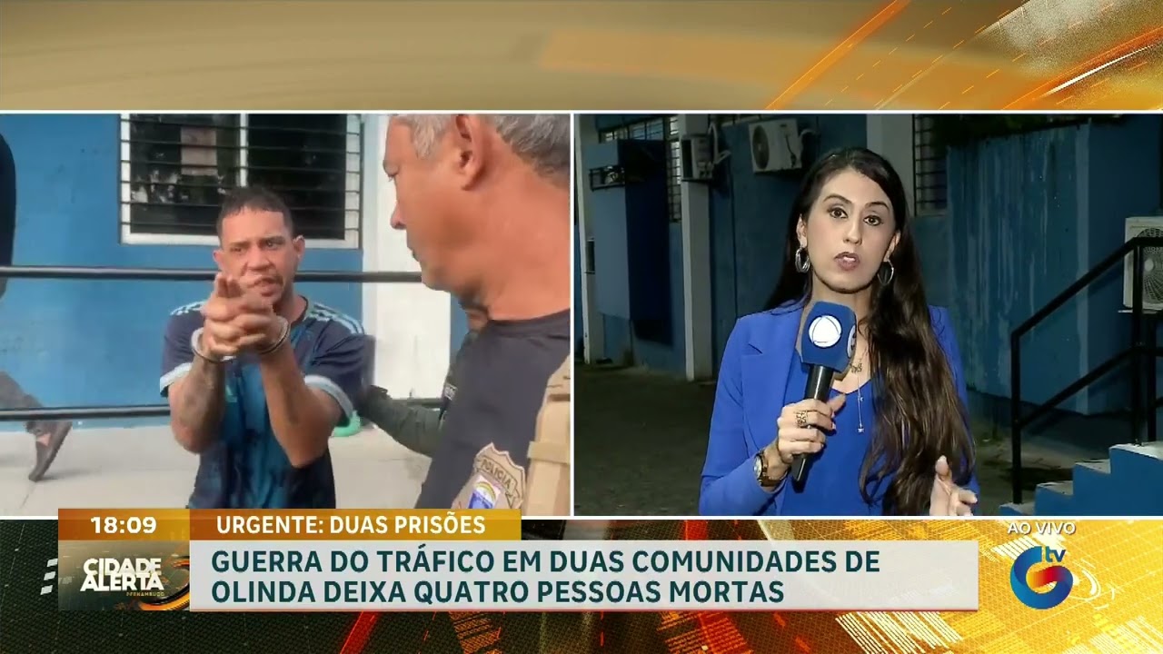 Quatro pessoas mortas e dois presos em tiroteio na comunidade do V8