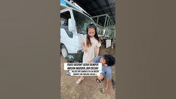 Fausi ardant sedih liat kondisi bemper truck nya sekarang😭
