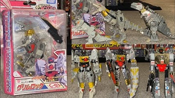 Transformers Henkei Grimlock review. G1 generations classic universe chug pretender collection