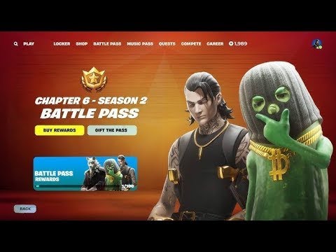 Fortnite New Season Battle Pass Showcase - YouTube