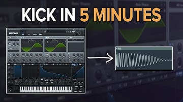 BEST WAY to MAKE a KICK in SERUM in 5 MINUTES 🔥 *Serum sound design*