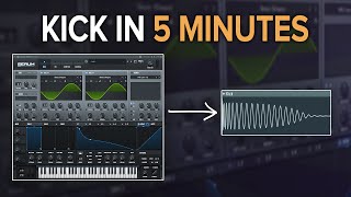 BEST WAY to MAKE a KICK in SERUM in 5 MINUTES 🔥 *Serum sound design*