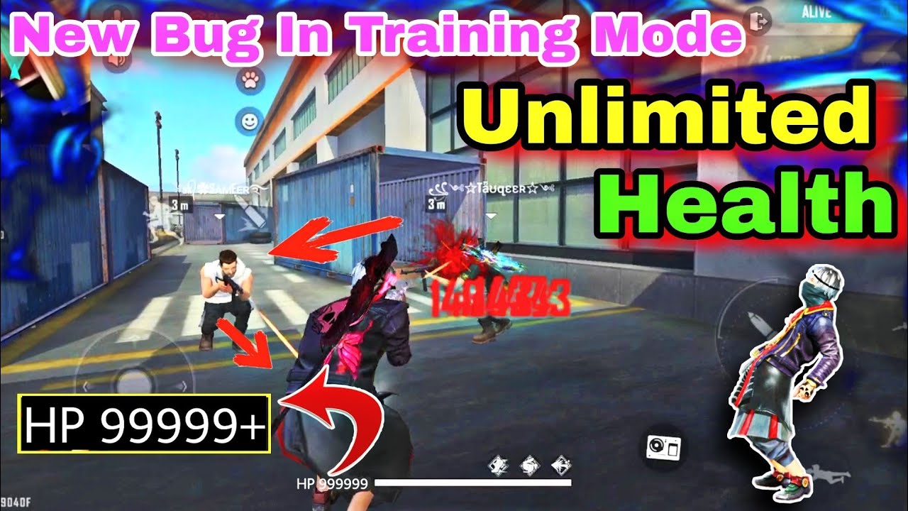 😱 Unlimited Health Bug | Free Fire Training Mode New Bug | After Update OB22 | Immortal Glitch