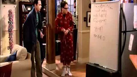 The big bang theory-Leonard and Leslie,day after.....
