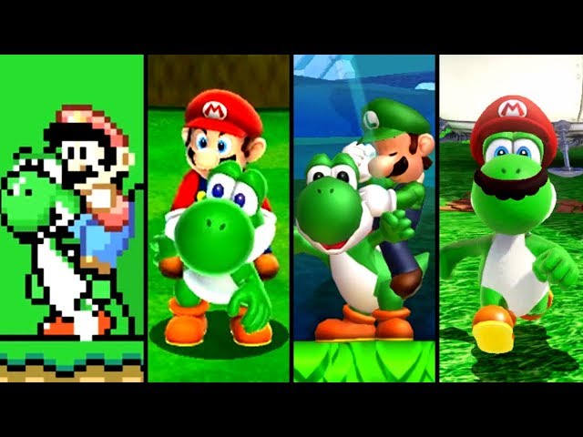 Super Mario World: Originalmente, Mario não era nada meigo com Yoshi