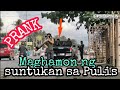 Hinamon ko ng suntukan Ang PULIS "PUBLIC" (PRANK)