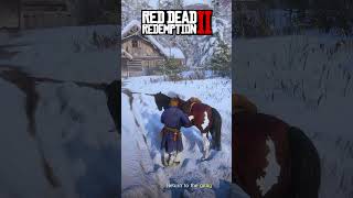 Red Dead Redemption 2 vs Ghost of Tsushima | Cinematic Horse Moments #shorts