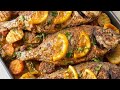صينية السمك بهالطريقة رهيبة سهلة وسريعة وطعمها بشهي