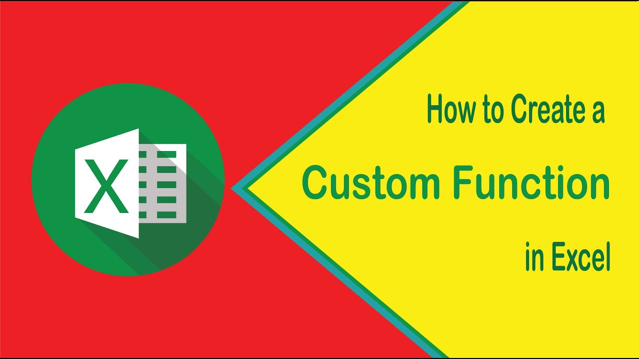 New excel functions 2021 | How to Create a Custom Function | Bangla ...