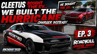 Cleetus Bought the EV… We Built the Hurricane Charger Instead! | Roadkill Nights Grudge Match EP.3