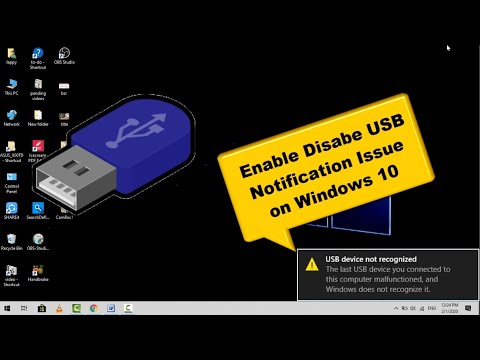 How to Enable or Disable Notifications of USB issues on Windows 10 ...
