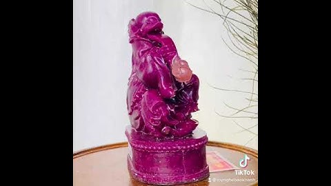 Đẳng cấp tuyệt đối: TƯỢNG PHẬT DI LẶC ĐÁ RUBY