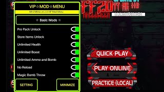 FF 2D MOD MENU 120  TERBARU GUYS LINK DI DESKRIPSI #FF2D #subscribedanlike #novalgaming  Bye Bye