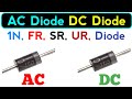 Ac diode dc diode   1n fr sr ur diode  electronics verma