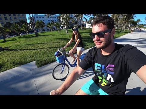 Видео: Местный гид по изучению Майами-Бич на велосипеде