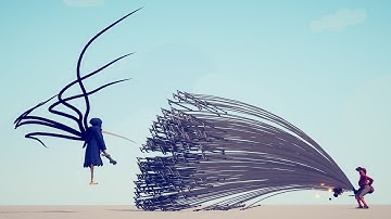 GOD HARPOONER vs EVERY UNIT - Totally Accurate Battle Simulator TABS