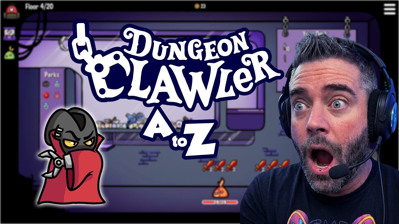 Can You Beat Dungeon Clawler on the First Attempt?! 🦀🔥| First-Time Playthrough with Count Clawcula