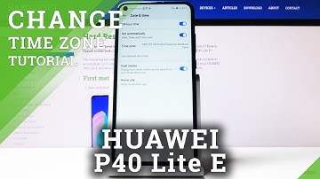How to Set Date & Time in HUAWEI P40 Lite E – Change Current Date