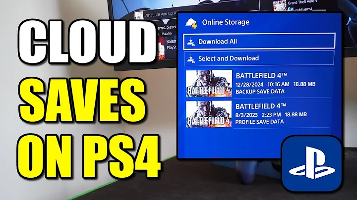 How to Download PS4 Game Cloud DATA to System to Recover Progress (Best Method)