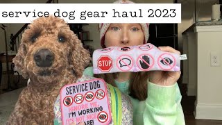 Service Dog Vest & Patch Haul 2023 #servicedog #servicedoggear