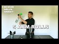 Flair bartending instruction video 4: 5 Arm Rolls (working flair)!