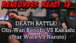 Renegades React To... - Obi-Wan Kenobi Vs Kakashi Star Wars Vs Naruto