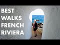 French riviera scenic walks  best coastal trails from nice to monaco  cote dazur